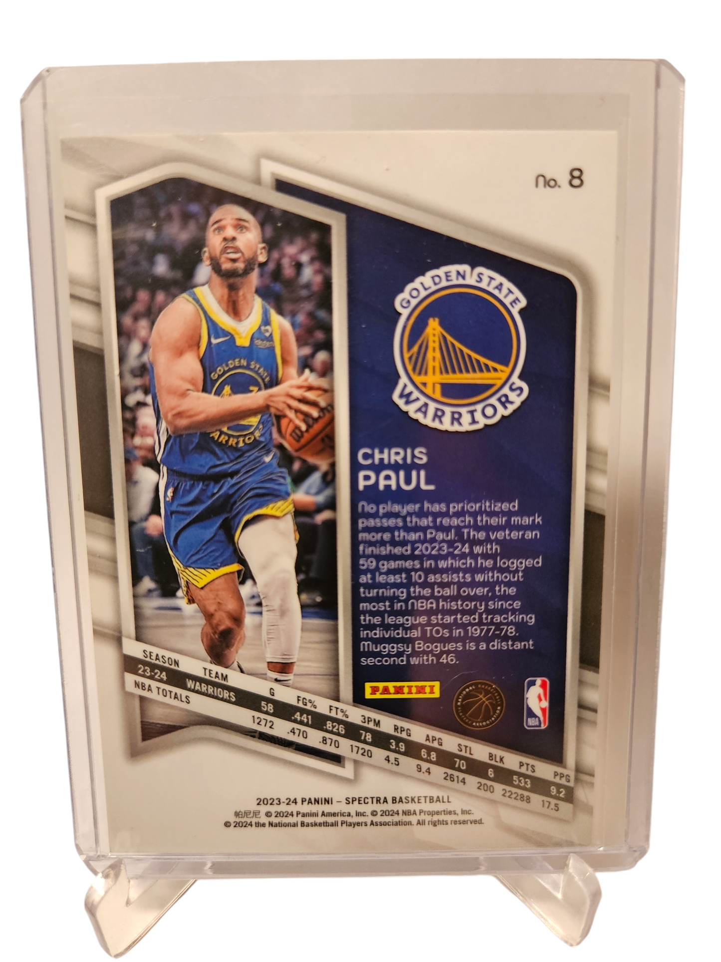 2023-24 Panini Spectra #8 Chris Paul