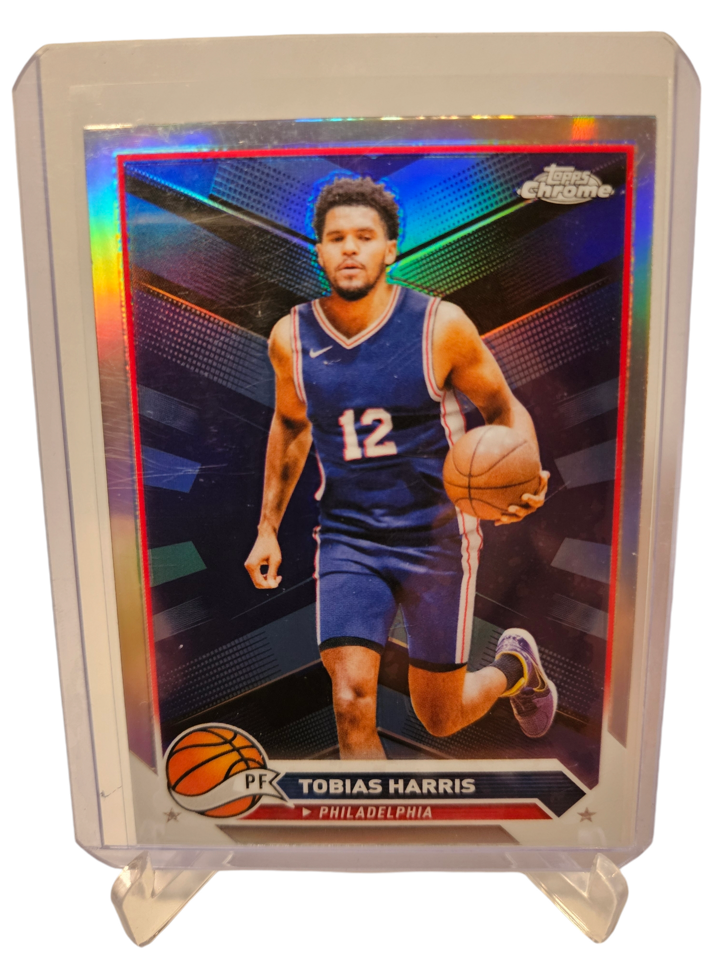 2023-24 Topps Chrome #70 Tobias Harris Refractor