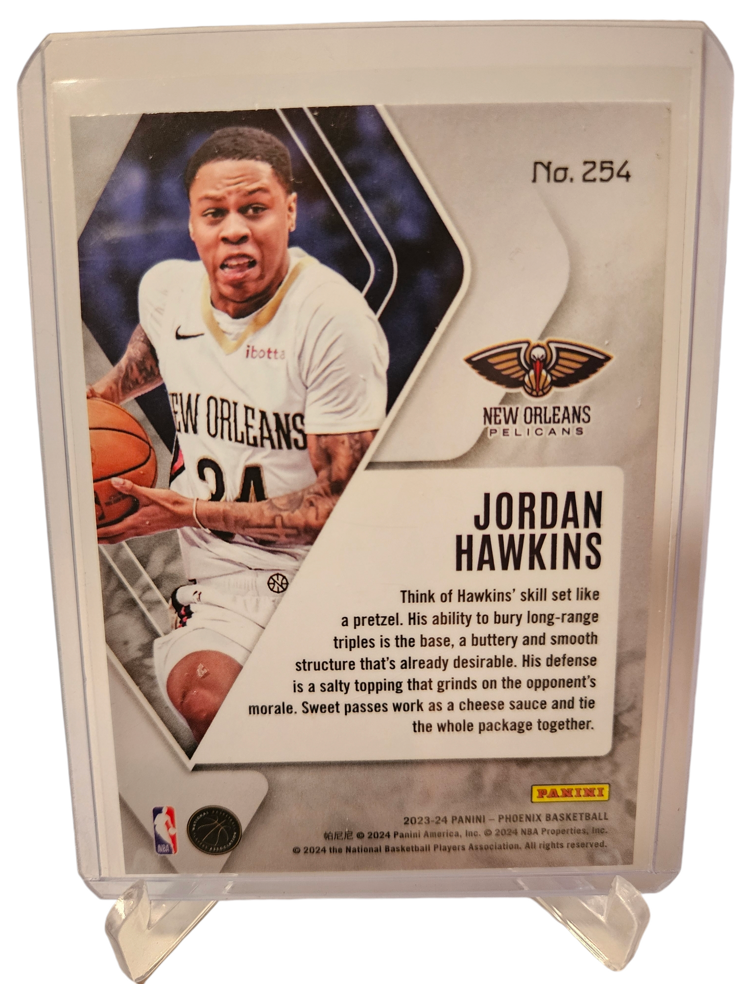 2023-24 Panini Phoenix #254 Jordan Hawkins Rookie Card