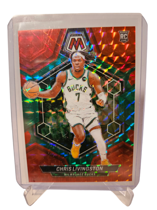 2023-24 Panini Mosaic Choice #220 Chris Livingston Rookie Card Choice Exclusive