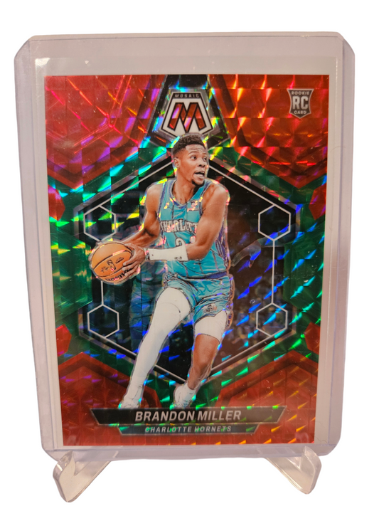 2023-24 Panini Mosaic Choice #202 Brandon Miller Rookie Card Choice Exclusive