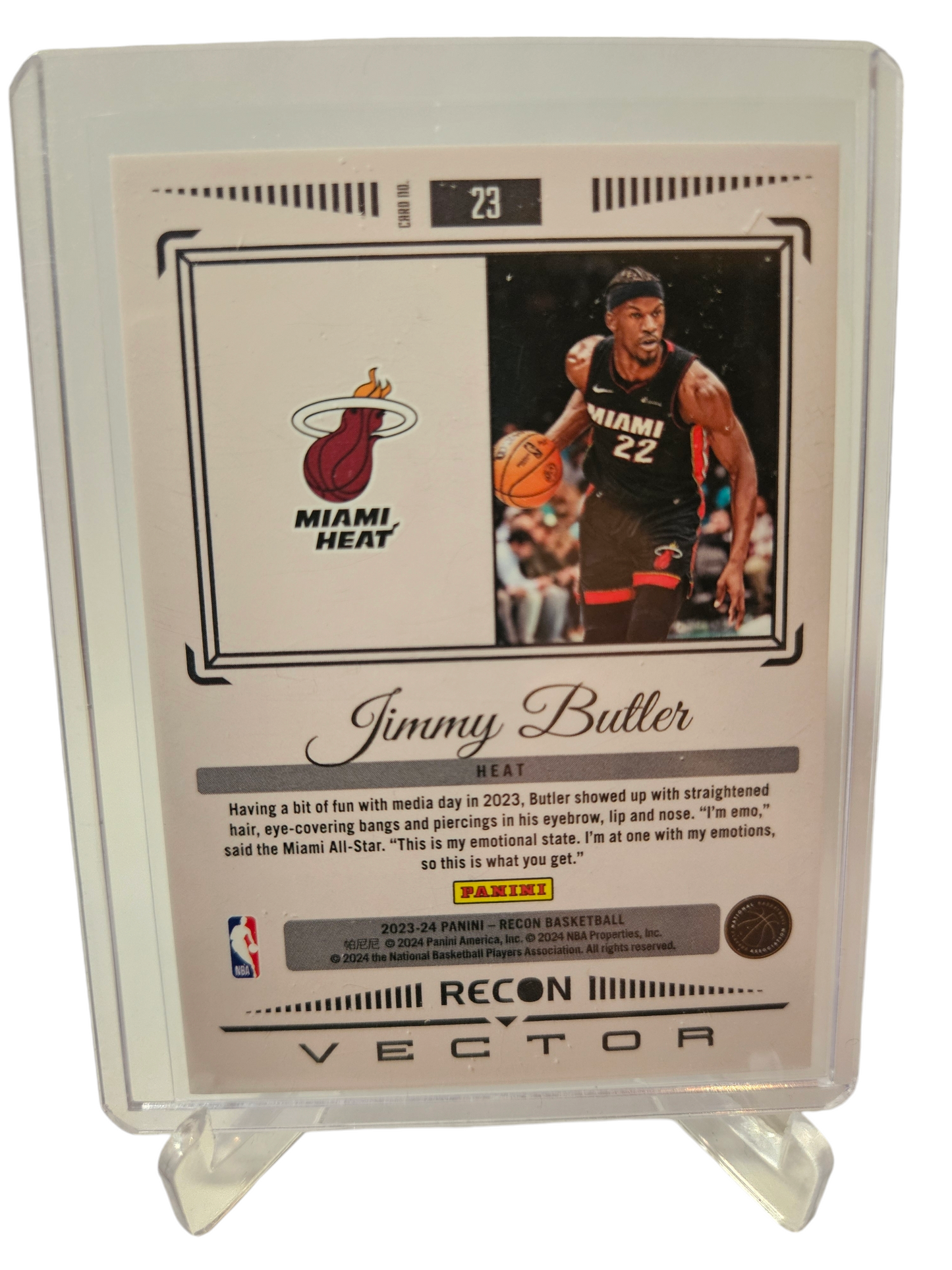 2023-24 Panini Recon #23 Jimmy Butler Vector