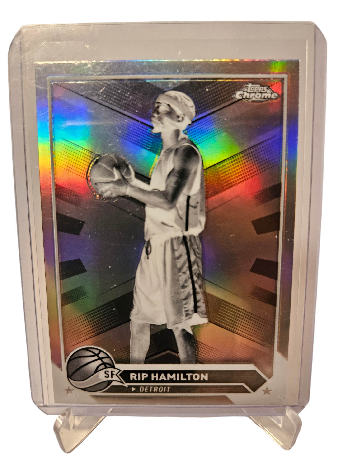 2023-24 Panini Topps Chrome #109 Rip Hamilton