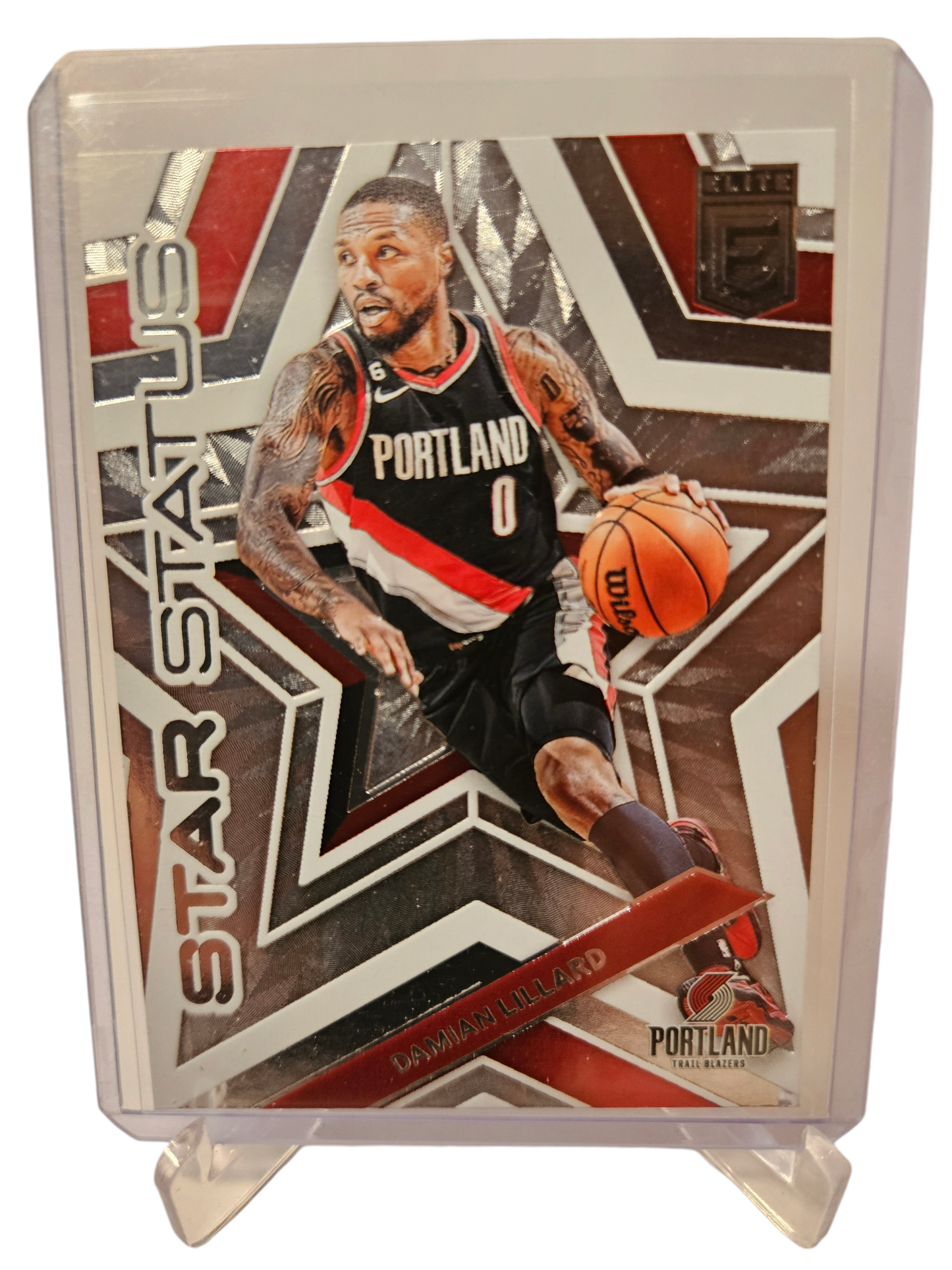 2022-23 Panini Donruss Elite #18 Damian Lillard Star Status