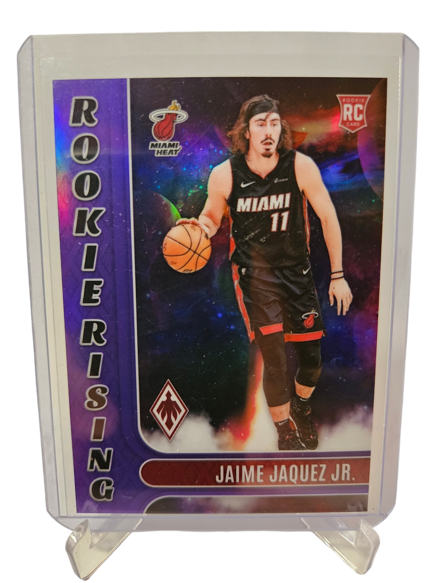 2023-24 Panini Phoenix #24 Jamie Jaquez JR Rookie Rising Purple 24/75