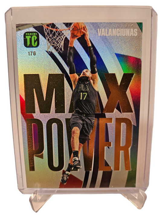 2023-24 Panini Top Class #176 Jonas Valanciunas Max Power