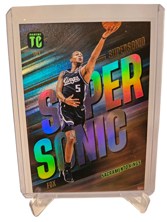 2023-24 Panini Top Class #161 De'Aaron Fox Super Sonic