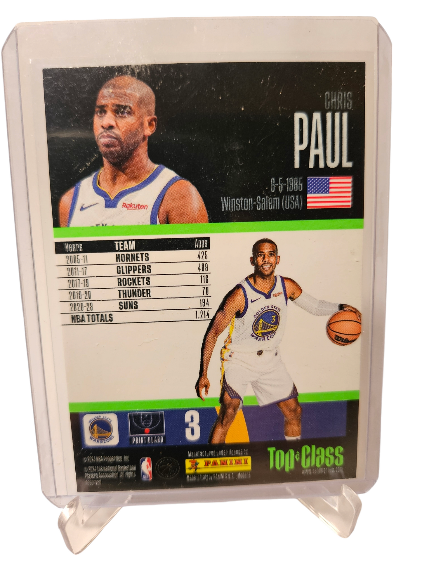 2023-24 Panini Top Class #243 Chris Paul Master Class