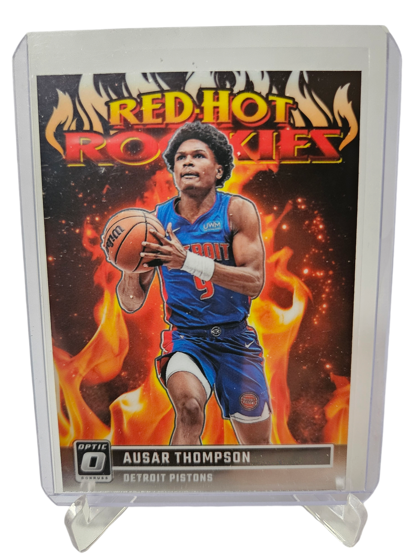 2023-24 Panini Donruss Optic #8 Ausar Thompson Red Hot Rookies