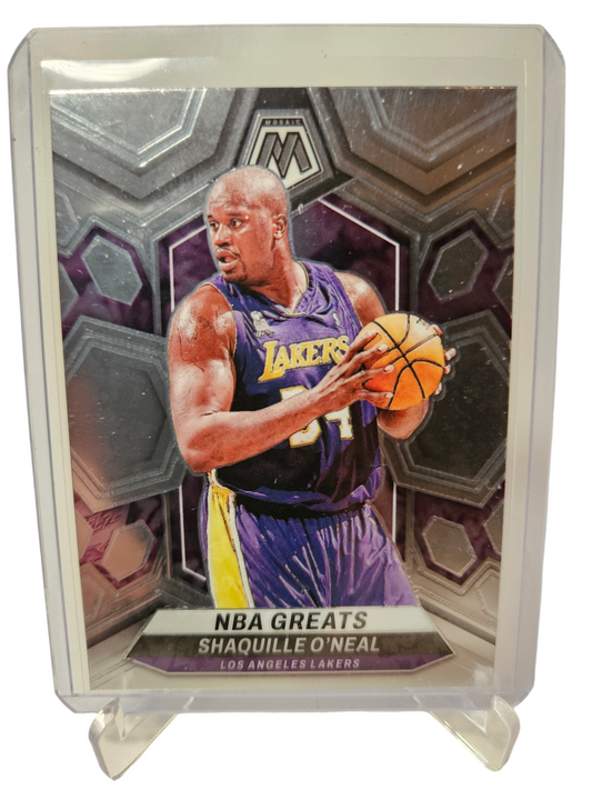 2023-24 Panini Mosaic #296 Shaquille O'Neal NBA Greats