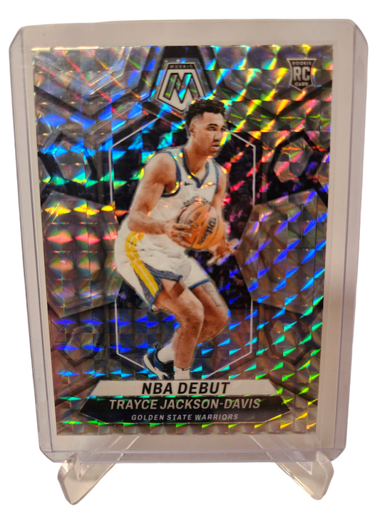 2023-24 Panini Mosaic #254 Trayce Jackson-Davis Rookie Card Mosaic Prizm