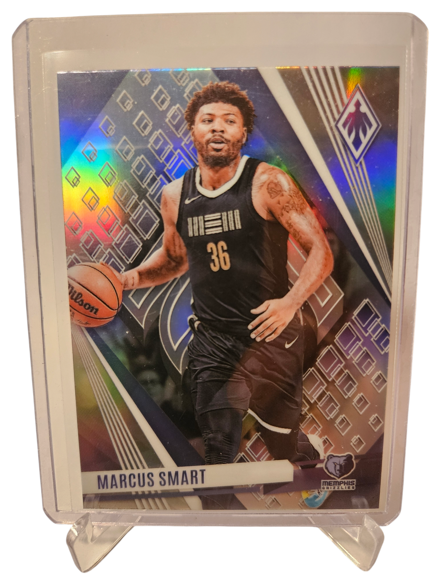 2023-24 Panini Phoenix #9 Marcus Smart Silver