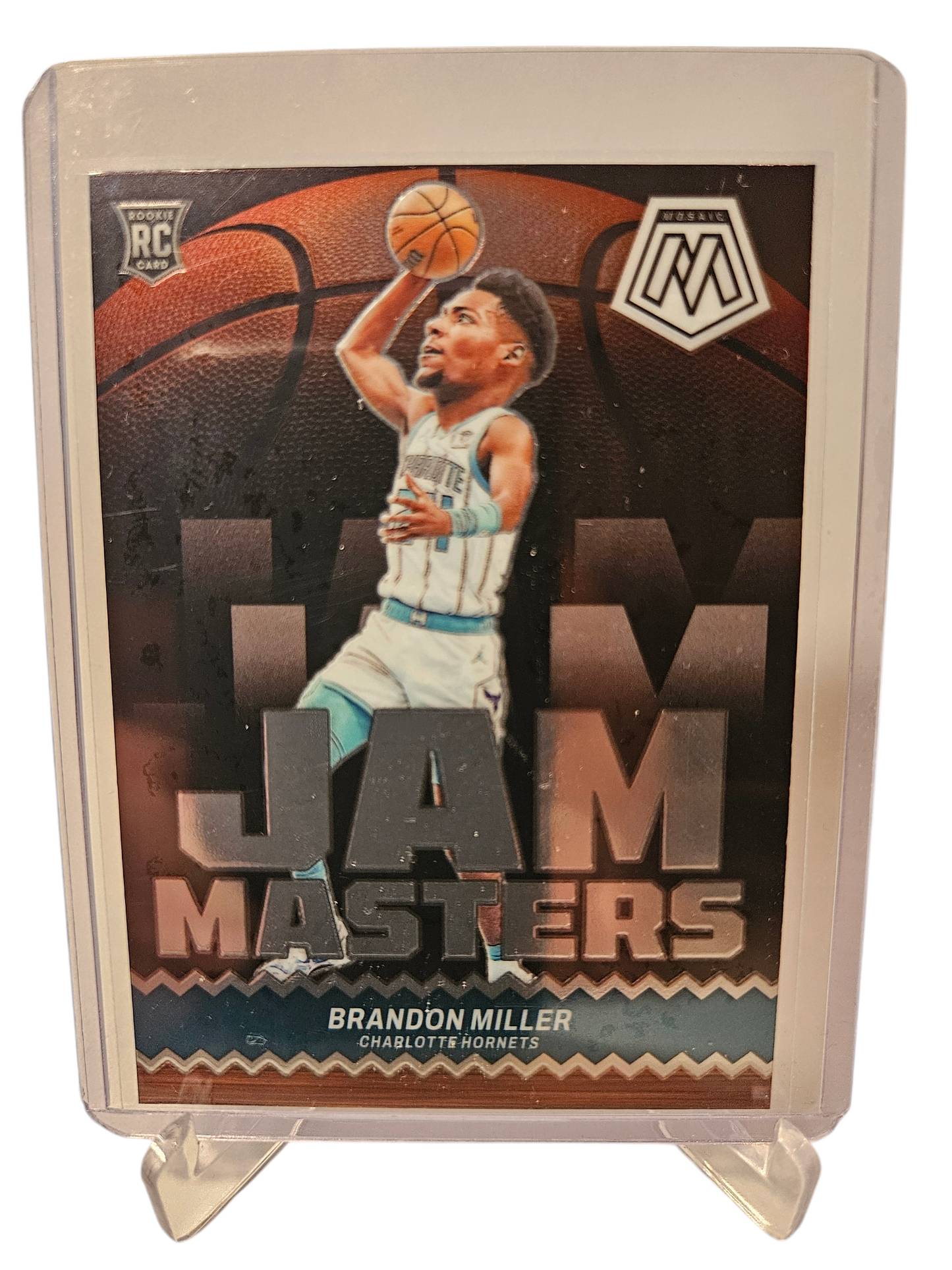 2023-24 Panini Mosaic #1 Brandon Miller Rookie Card Jam Masters