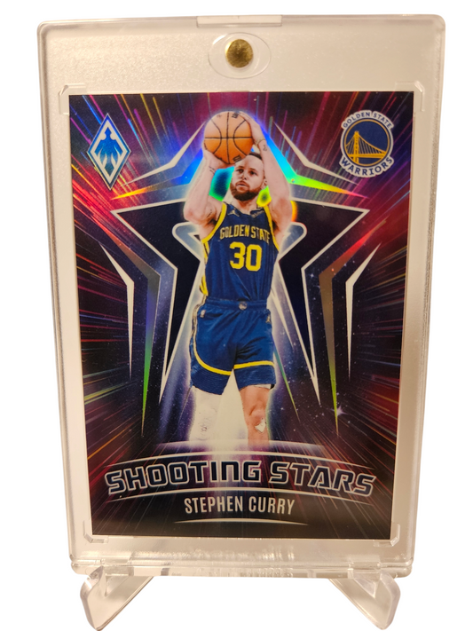 2023-24 Panini Phoenix #17 Stephen Curry Shooting Stars Case Hit SSP