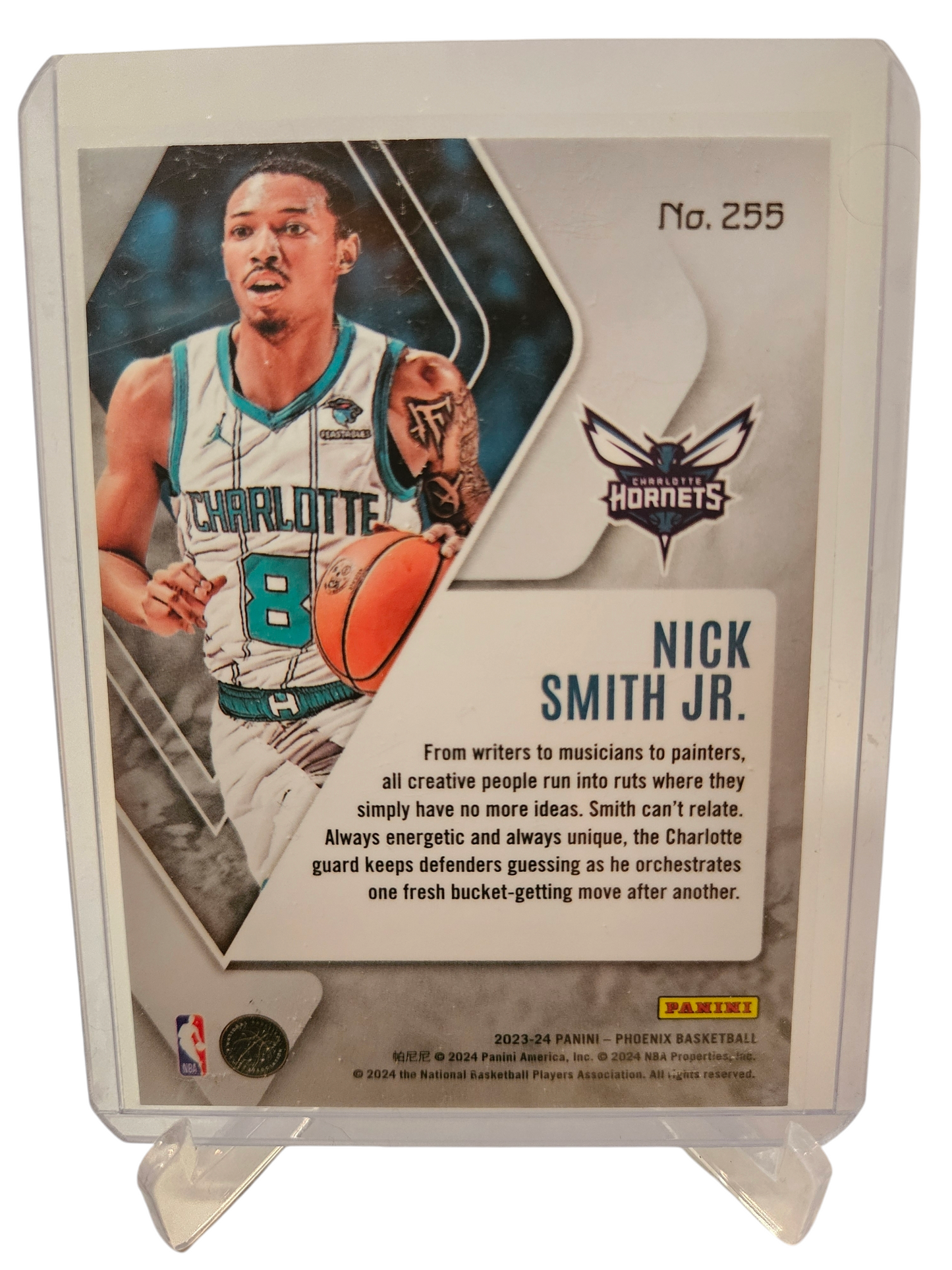 2023-24 Panini Phoenix #255 Nick Smith JR Rookie Card