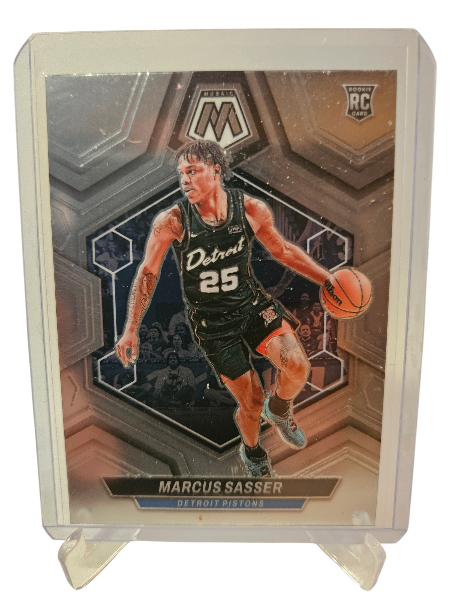 2023-24 Panini Mosaic #229 Marcus Sasser Rookie Card