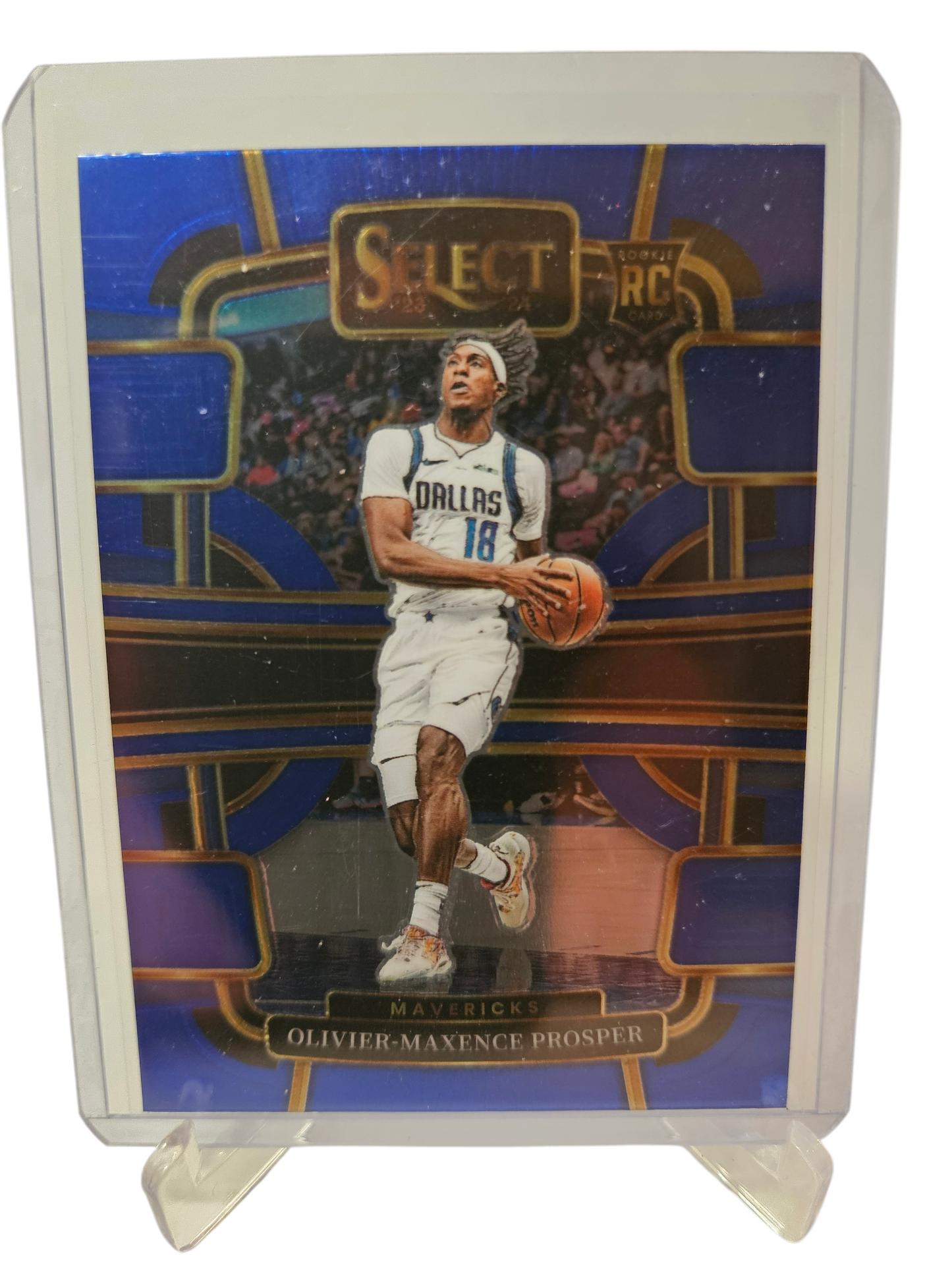 2023-24 Panini Select #85 Oliver-Maxence Prosper Rookie Card Concourse Blue