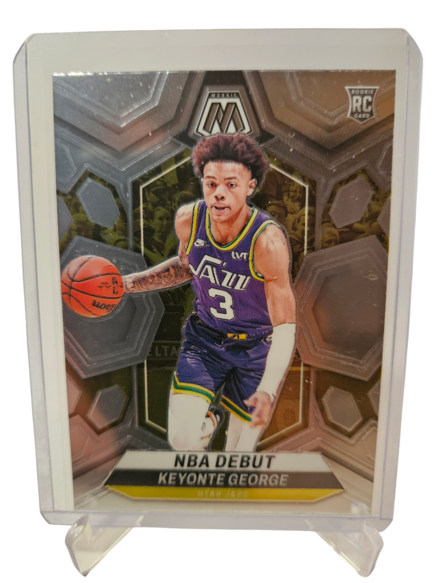 2023-24 Panini Mosaic #251 Keyonte George Rookie Card NBA Debut