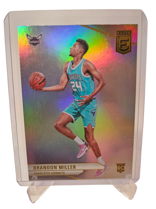 2023-24 Panini Donruss Elite #244 Brandon Miller Rookie Card SP