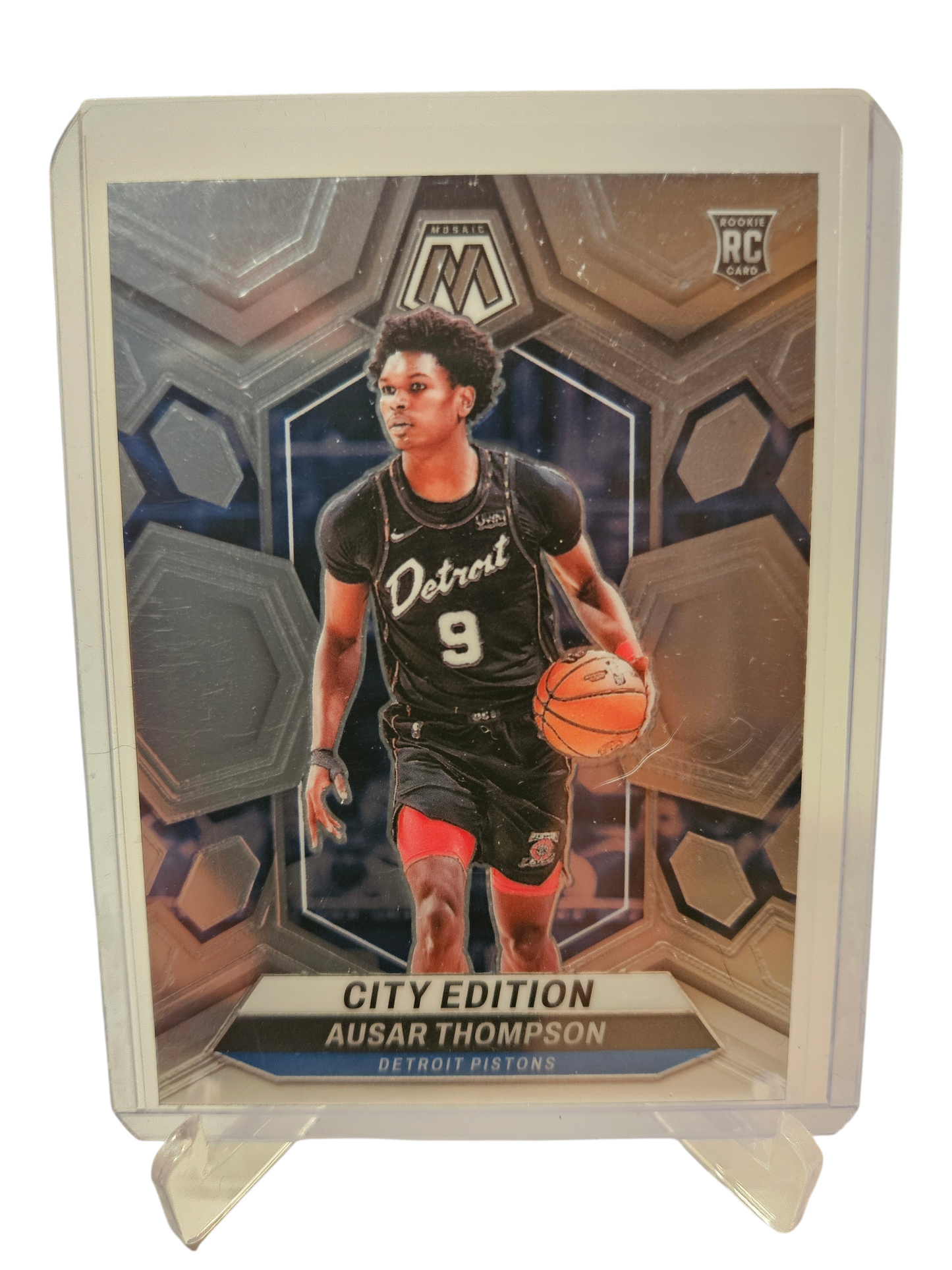 2023-24 Panini Mosaic #290 Ausar Thompson Rookie Card City Edition