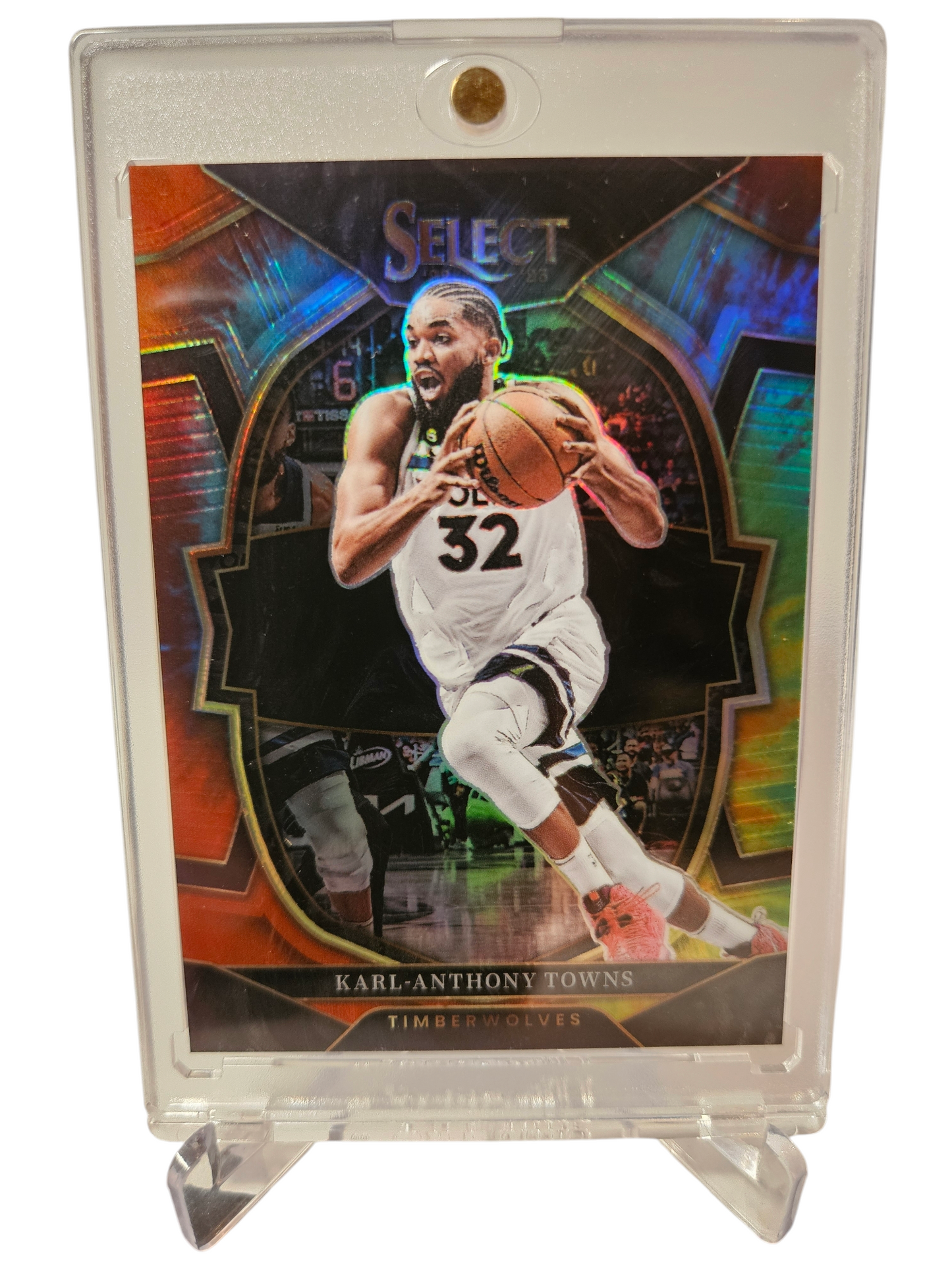 2022-23 Panini Select #12 Karl-Anthony Towns Tie Dye Prizm 10/25