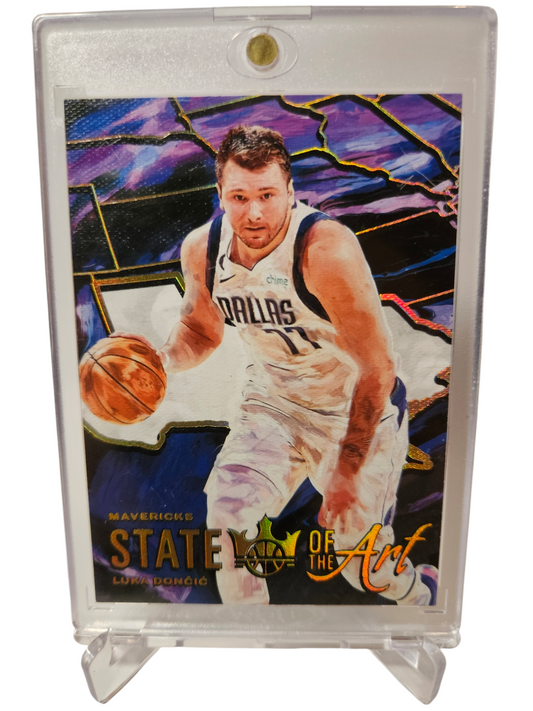 2022-23 Panini Court Kings #6 Luka Doncic State Of The Art Case Hit SSP