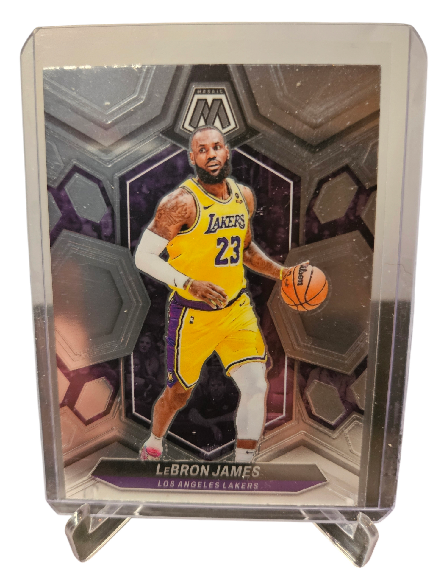 2023-24 Panini Mosaic #92 Lebron James