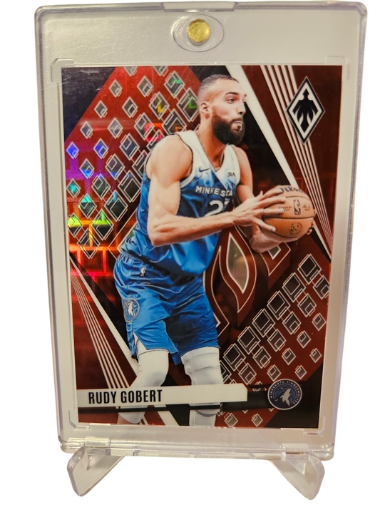 2023-24 Panini Phoenix #66 Rudy Gobert FOTL Red Pandora 07/11