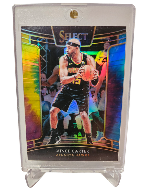 2018-19 Panini Select #82 Vince Carter Tie Dye Prizm 04/25