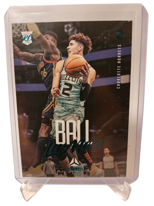 2020-21 Panini Chronicles Luminance #147 LaMelo Ball Rookie Card