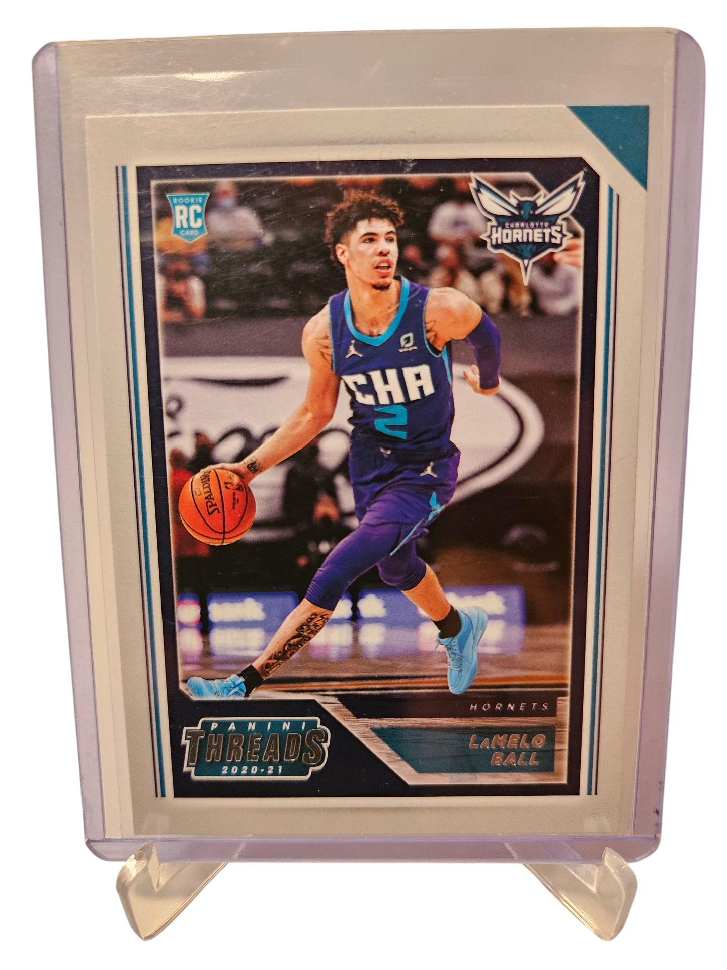 2020-21 Panini Chronicles Threads #84 LaMelo Ball Rookie Card