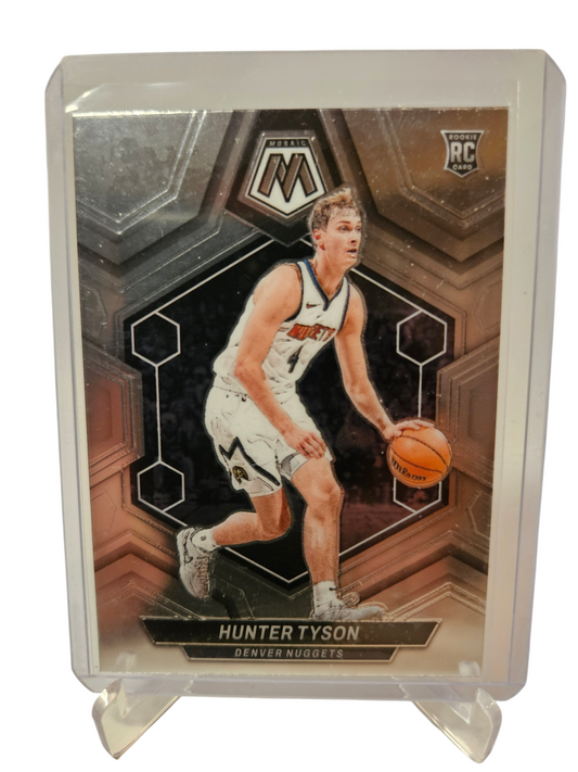 2023-24 Panini Mosaic #241 Hunter Tyson Rookie Card