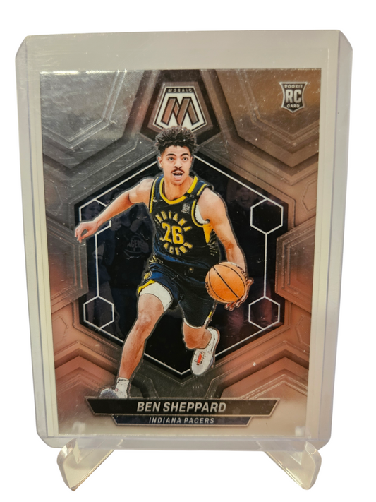 2023-24 Panini Mosaic #244 Ben Sheppard Rookie Card