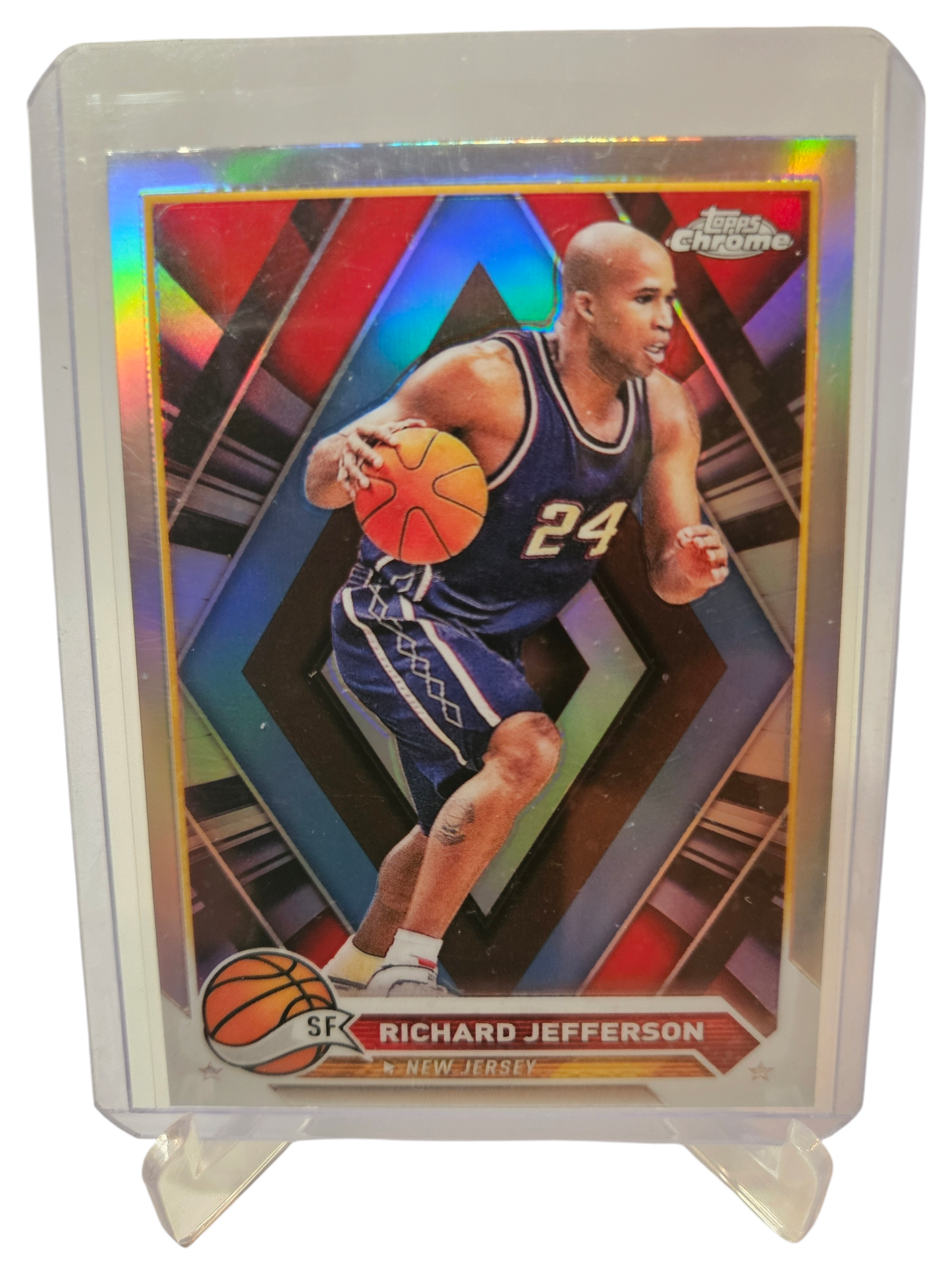 2023-24 Topps Chrome #192 Richard Jefferson Refractor