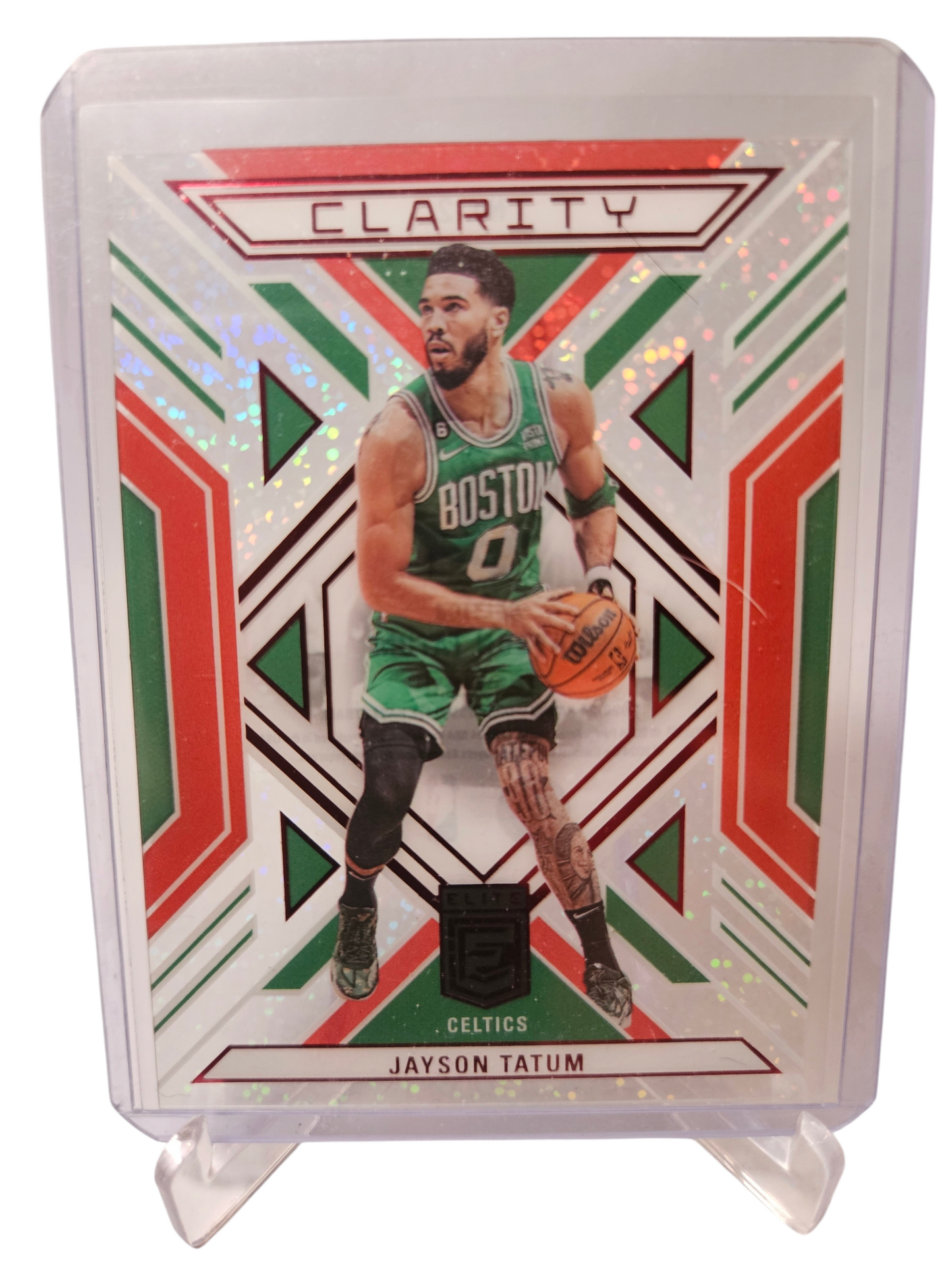 2023-24 Panini Donruss Elite International #2 Jayson Tatum Clarity