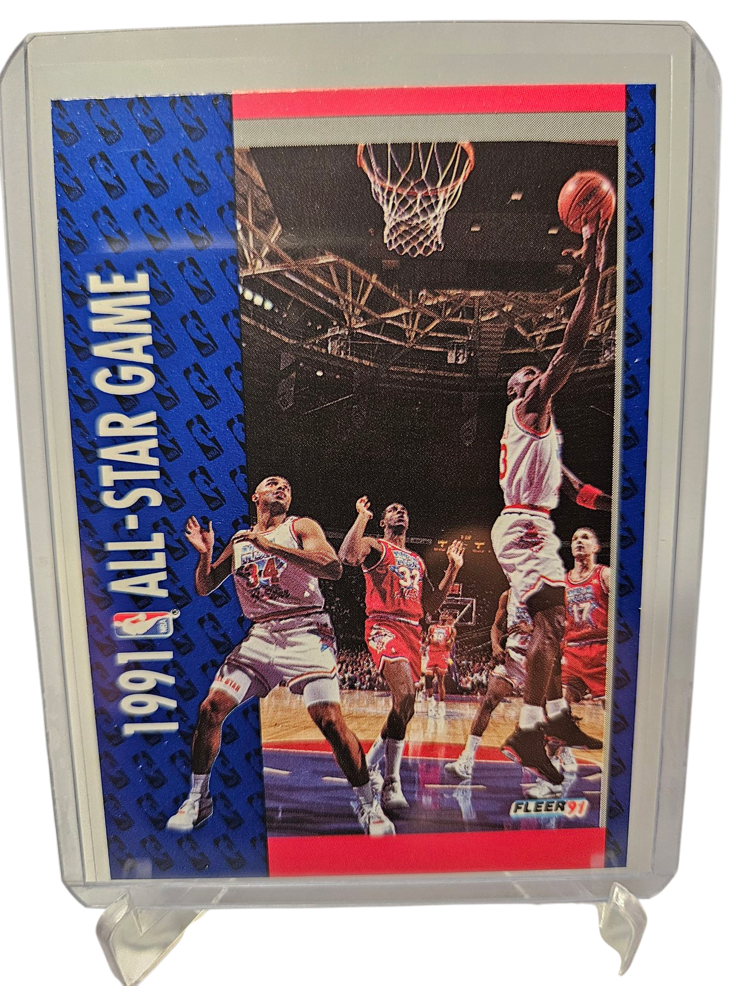 1991 Fleer #238 Michael Jordan 1991 All-Star Game Unforgettable
