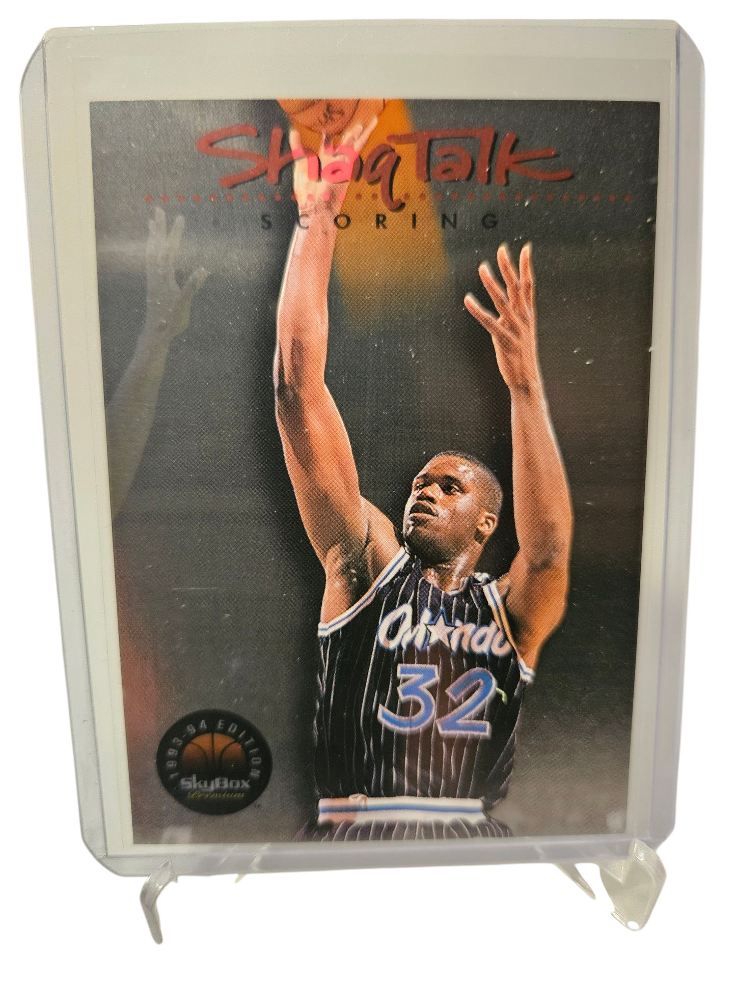 1994 Skybox #6 Shaquille O'Neal Shaq Talk Scoring