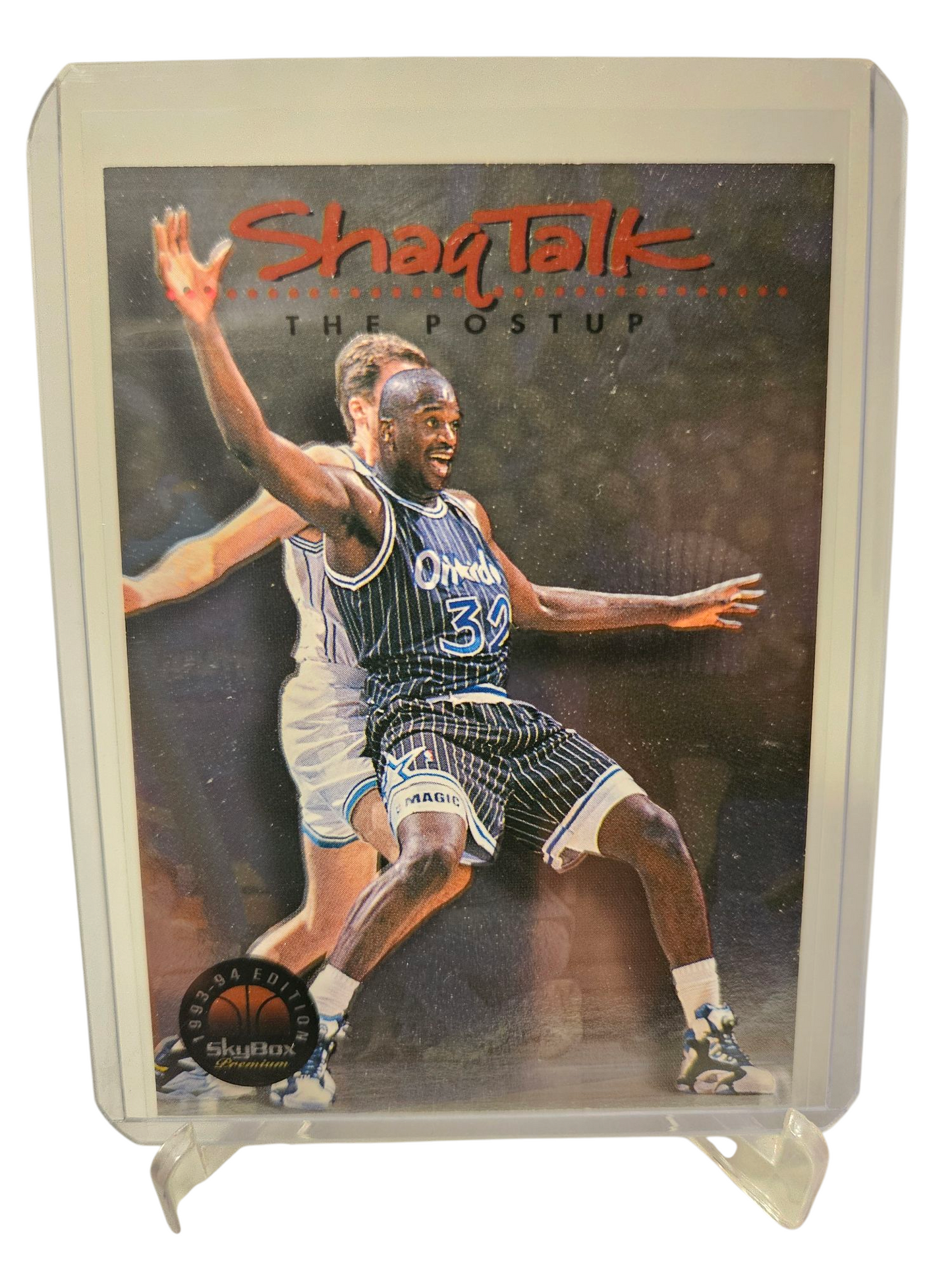 1994 Skybox #3 Shaquille O'Neal Shaq Talk The Post Up