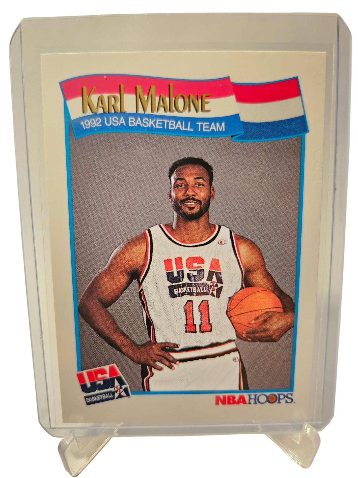 1991 Hoops #580 Karl Malone 1992 USA Basketball Team