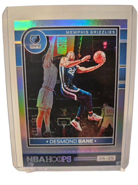 2024-25 Panini Hoops #65 Desmond Bane Silver Holo 195/199