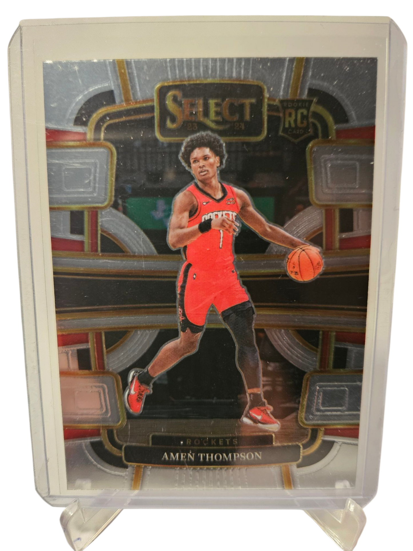2023-24 Panini Select #96 Amen Thompson Rookie Card
