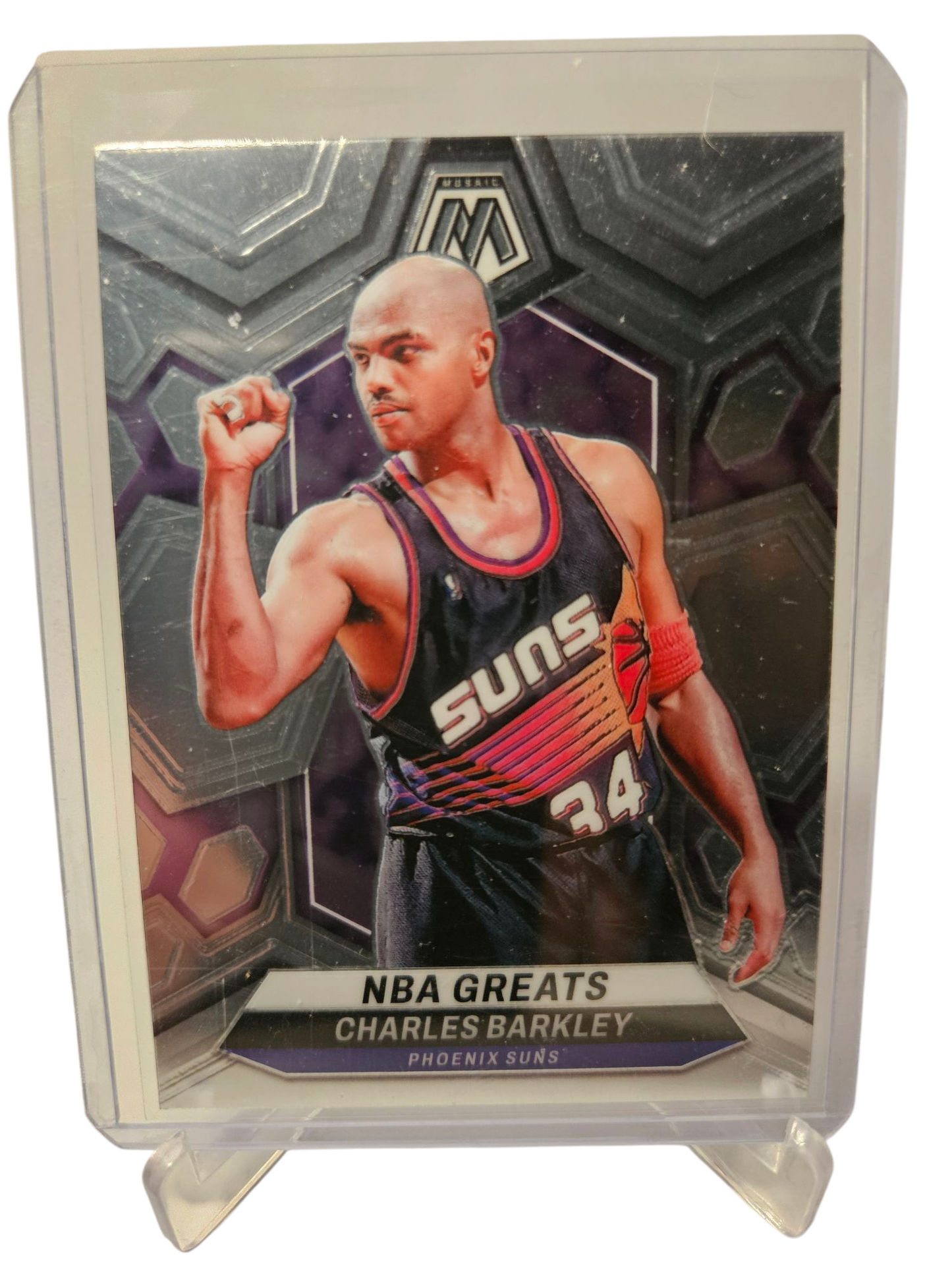 2023-24 Panini Mosaic #293 Charles Barkley NBA Greats