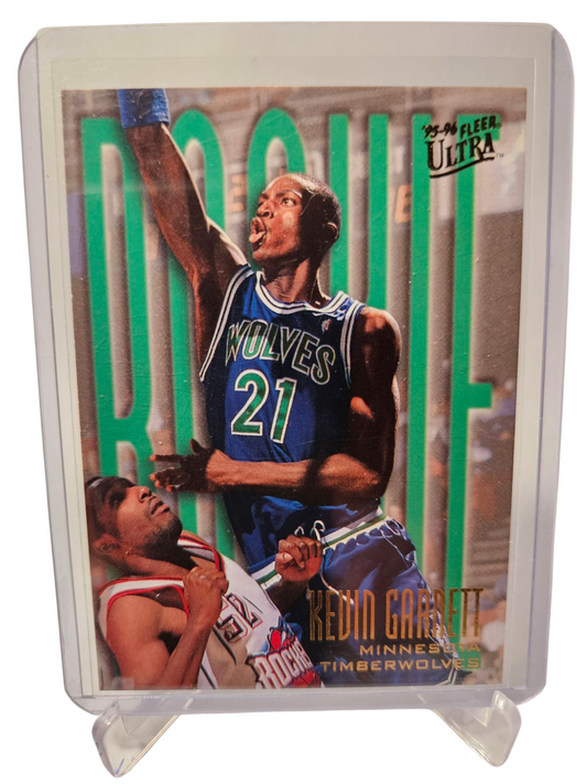 1995-96 Fleer Ultra #274 Kevin Garnett Rookie Card