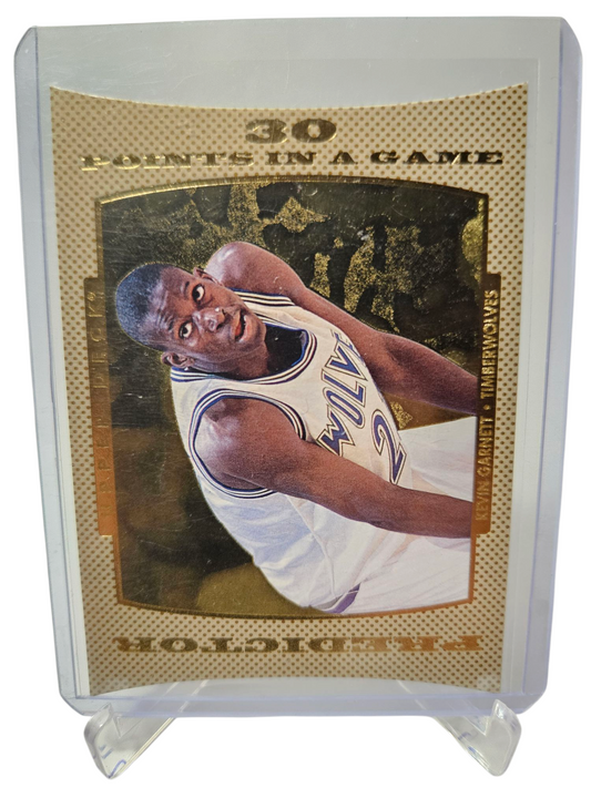 1997 Upper Deck #P10 Kevin Garnett Predictor Die Cut