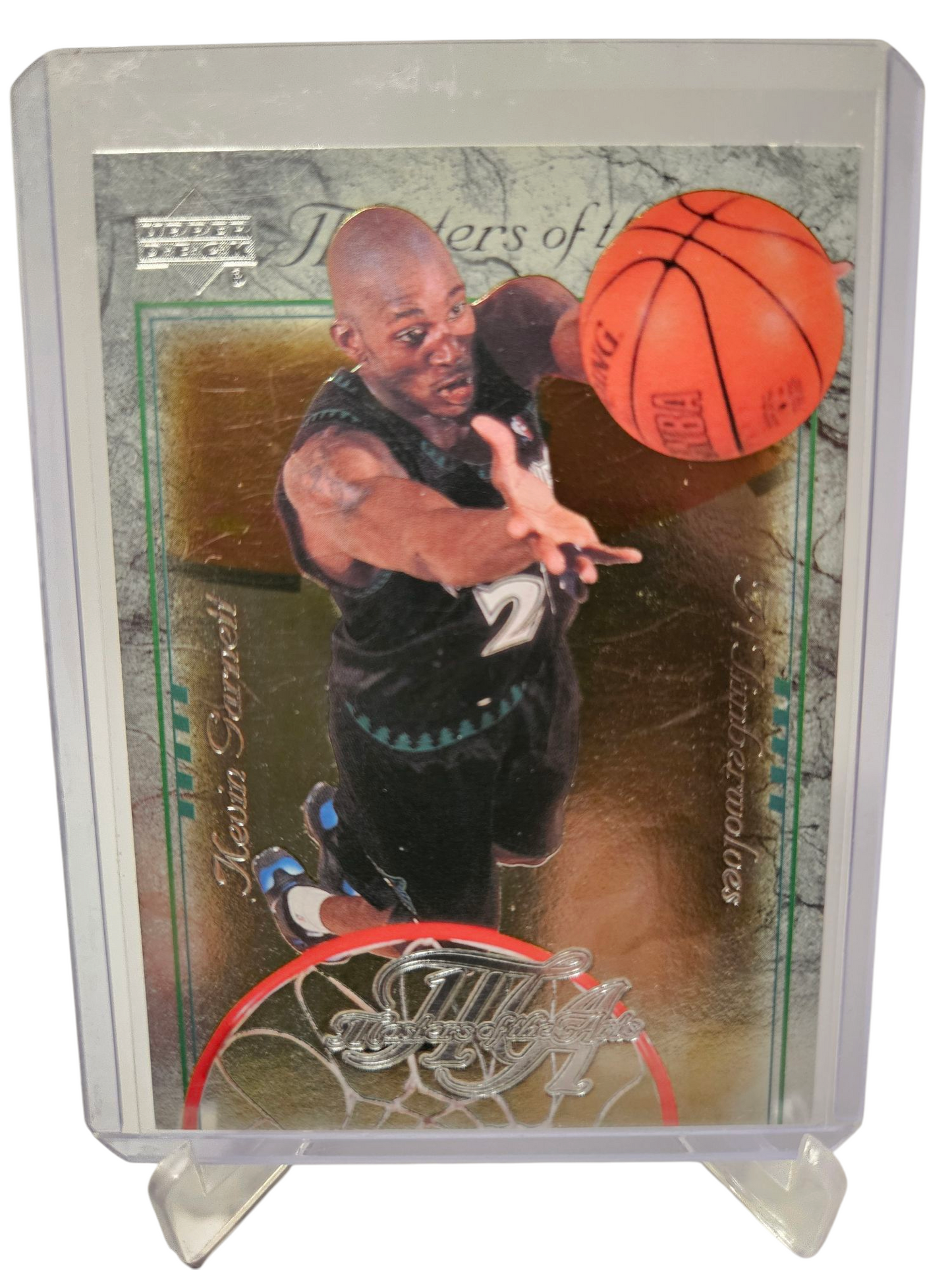 2000 Upper Deck #MA4 Kevin Garnett Masters Of The Arts