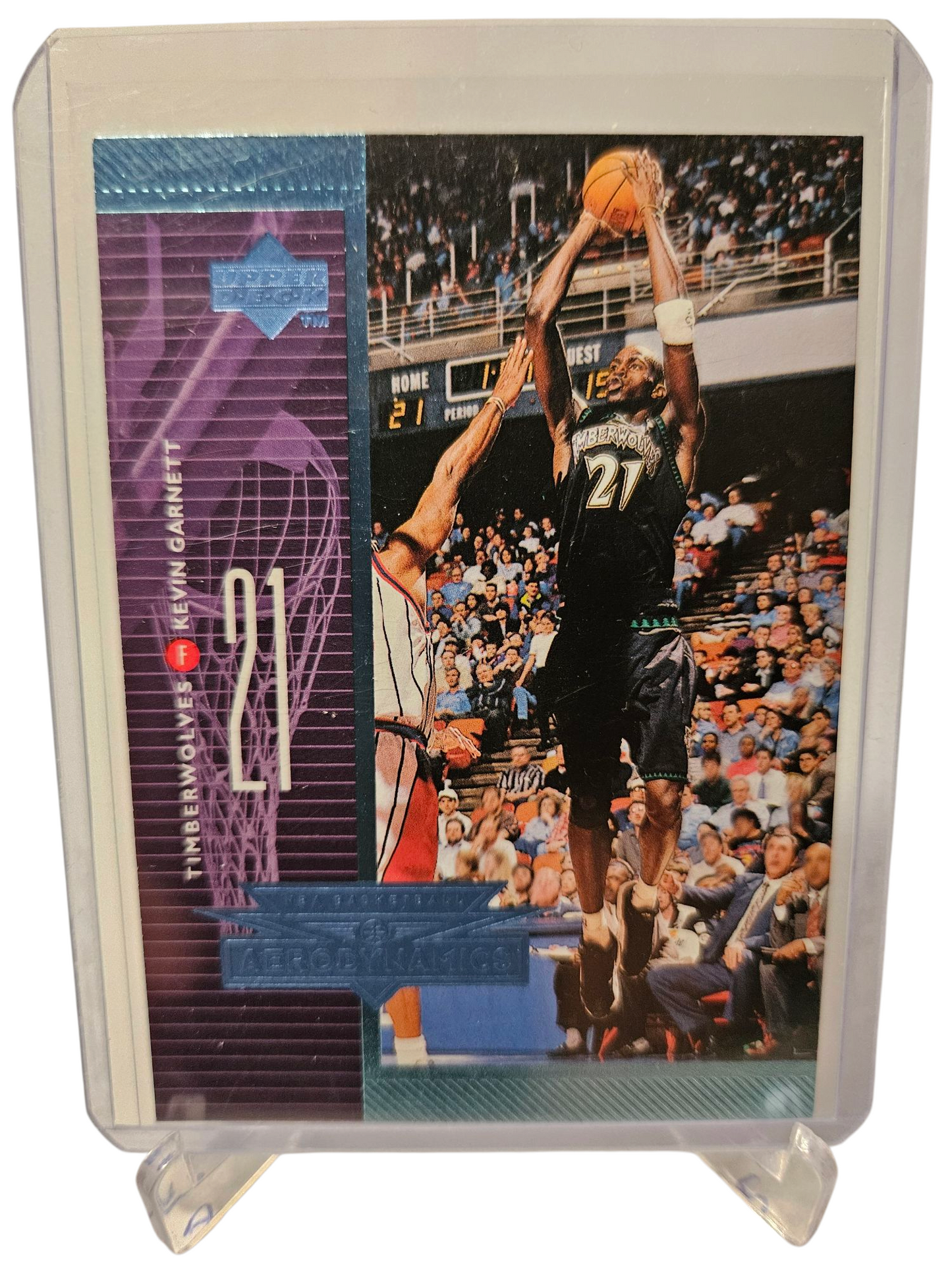 1998 Upper Deck #A7 Kevin Garnett Aerodynamics