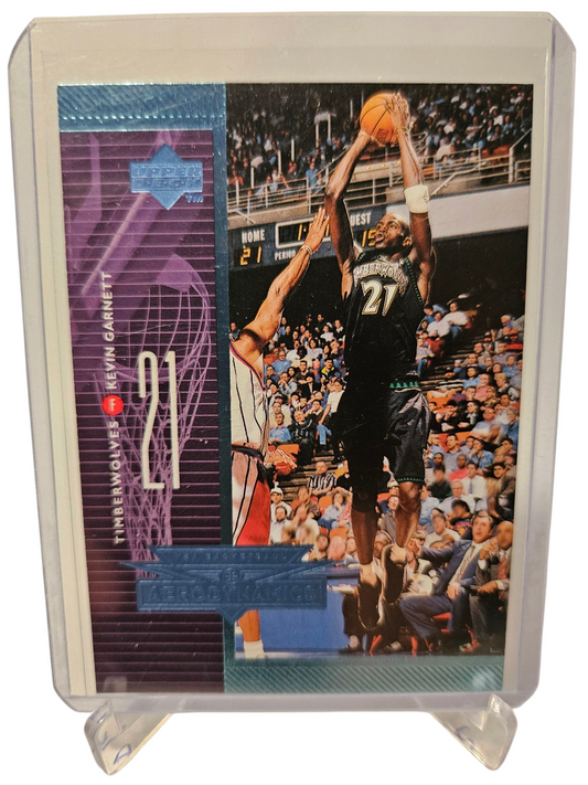 1998 Upper Deck #A7 Kevin Garnett Aerodynamics