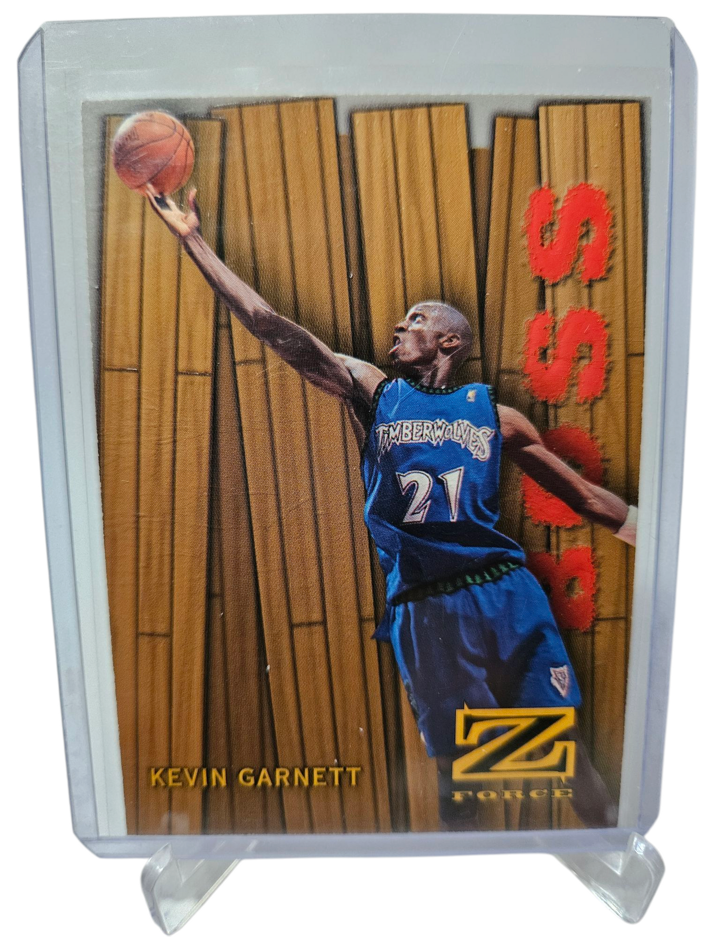1997 Skybox #5 of 20/B Kevin Garnett Z Force Boss