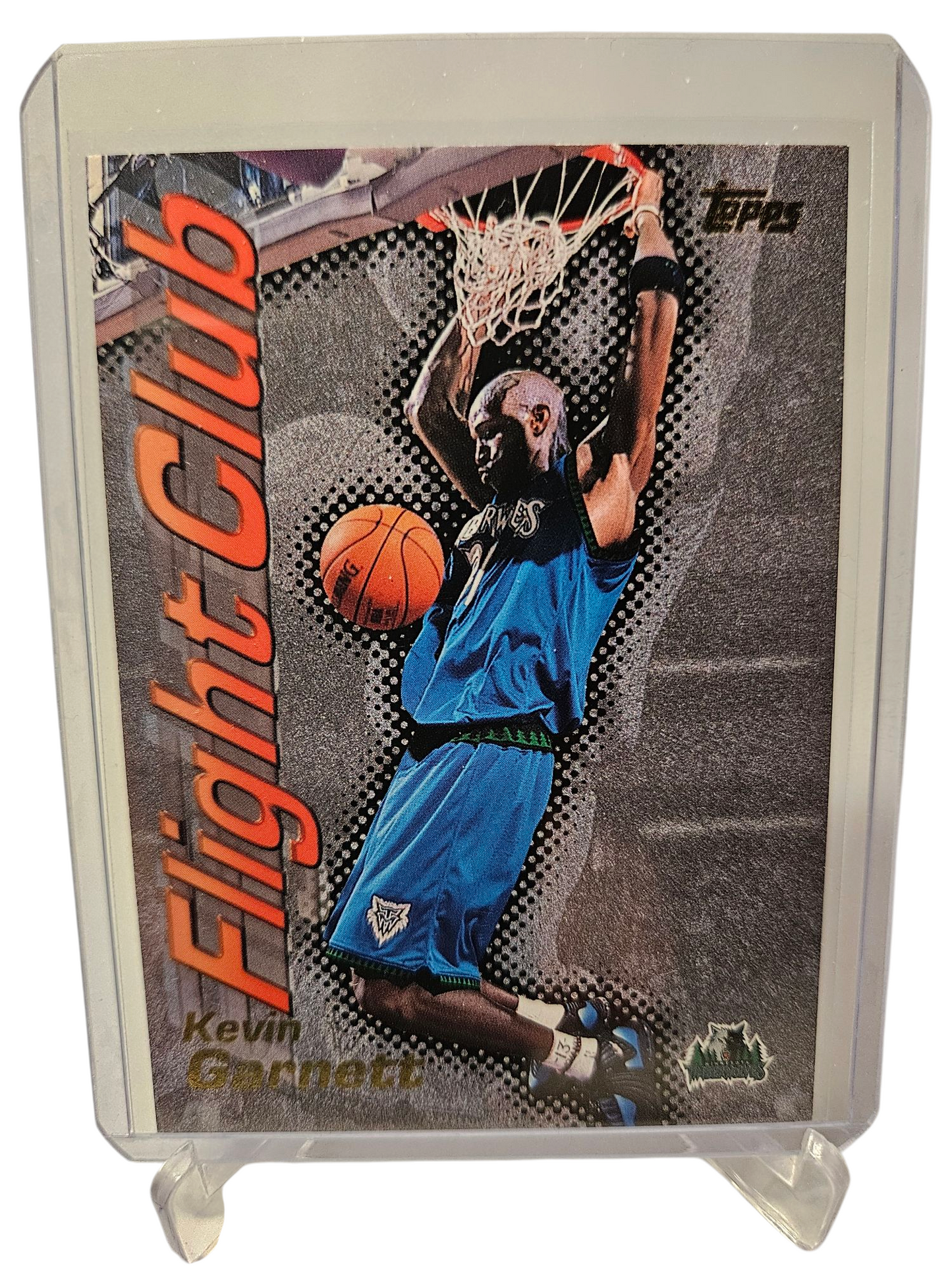 2000 Topps #FC7 Kevin Garnett Fight Club