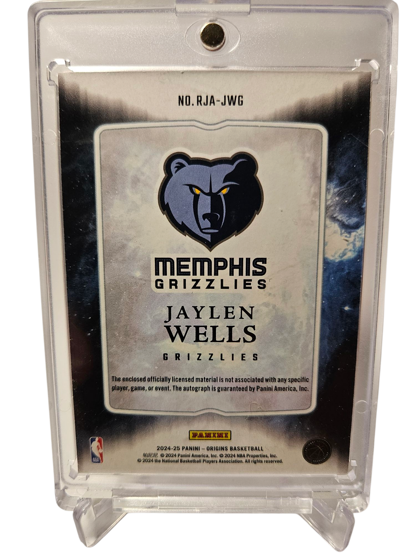 2024-25 Panini Origins #RJA-JWG Jaylen Wells RPA